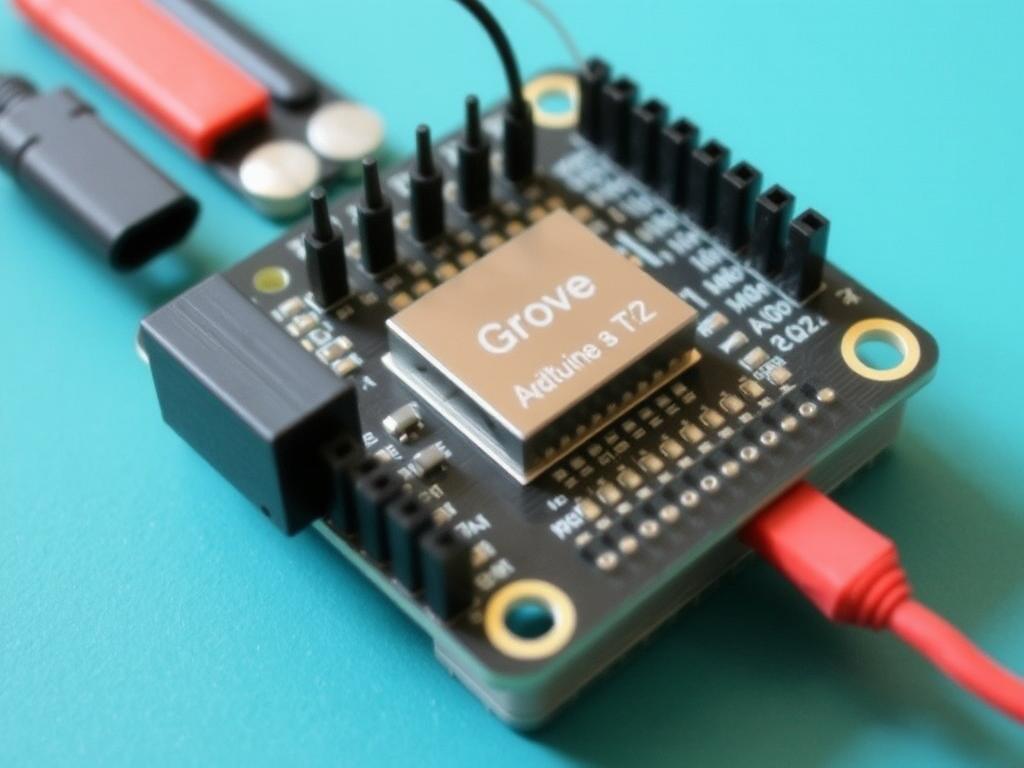 nterfacer un module de reconnaissance vocale Grove avec Arduino + exemples Примеры проектов с модулем распознавания речи фото