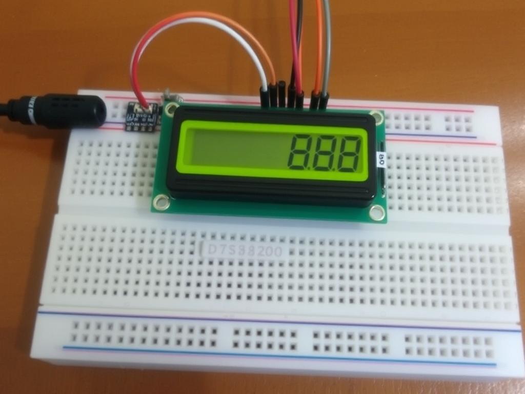 nterfacing DS18b20 Temperature sensor with Arduino + LCD to measure in Celsius and Fahrenheit Дополнительно: Улучшения и возможности расширения проекта фото