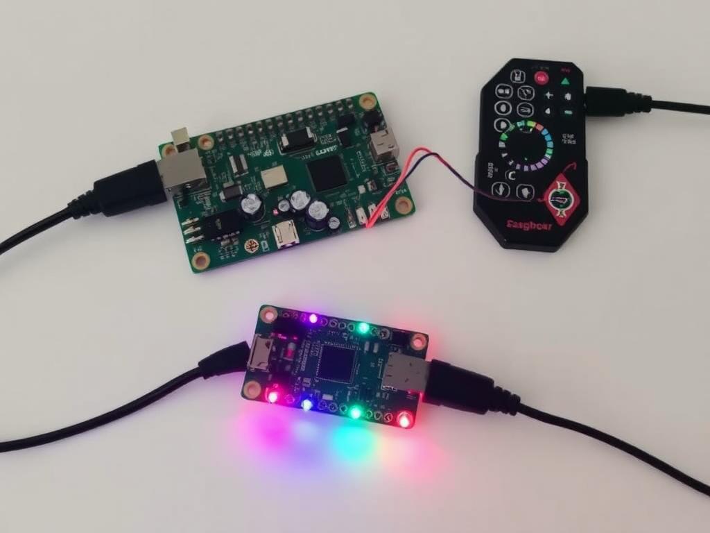 Как подключить и управлять светодиодной лентой WS2801 RGB с помощью Raspberry Pi