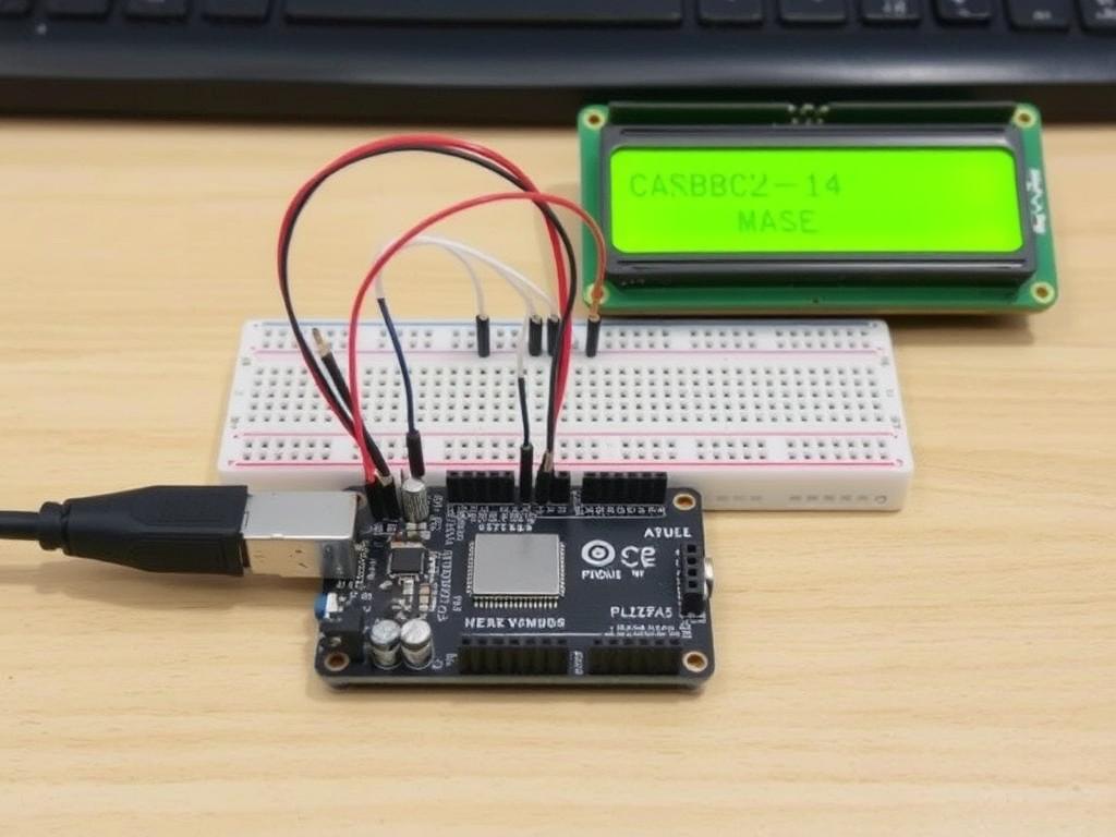 eep Track of COVID-19 Outbreak in your country using ESP8266 12E (NodeMcu) Шаг 1: Подключение компонентов фото