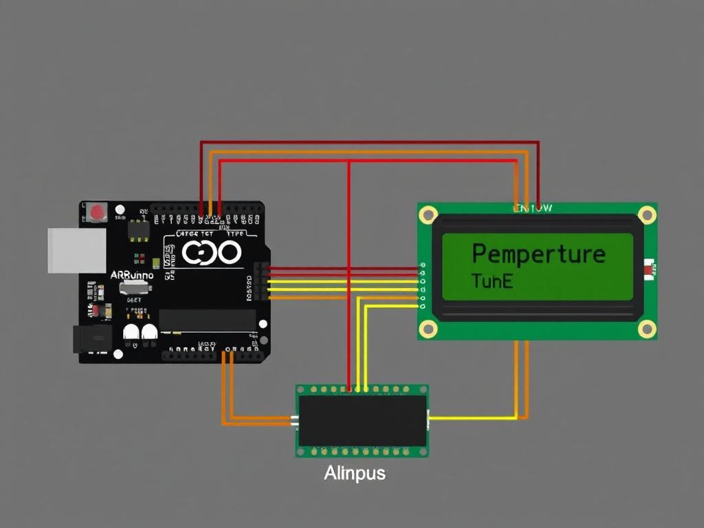 esurer la température, la pression et l’altitude avec Arduino et BMP280 + OLED Схема подключения компонентов фото