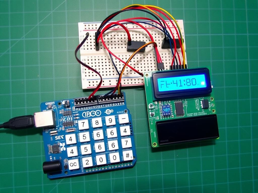 implest Arduino Lock/unlock code/algorithm using Keypad and LCD screen Тестирование и отладка вашего проекта фото