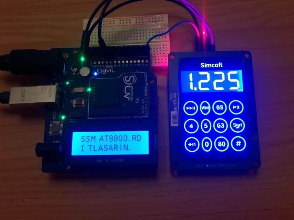 iper des numéros téléphone depuis Arduino avec SIM800L + Projet d’alarme LASER GSM Программирование Arduino фото