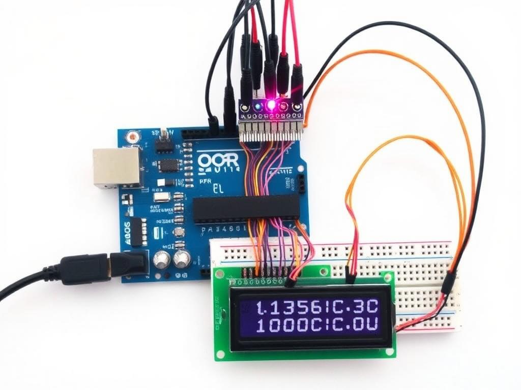 implest Arduino Lock/unlock code/algorithm using Keypad and LCD screen Подключение ЖК-дисплея фото