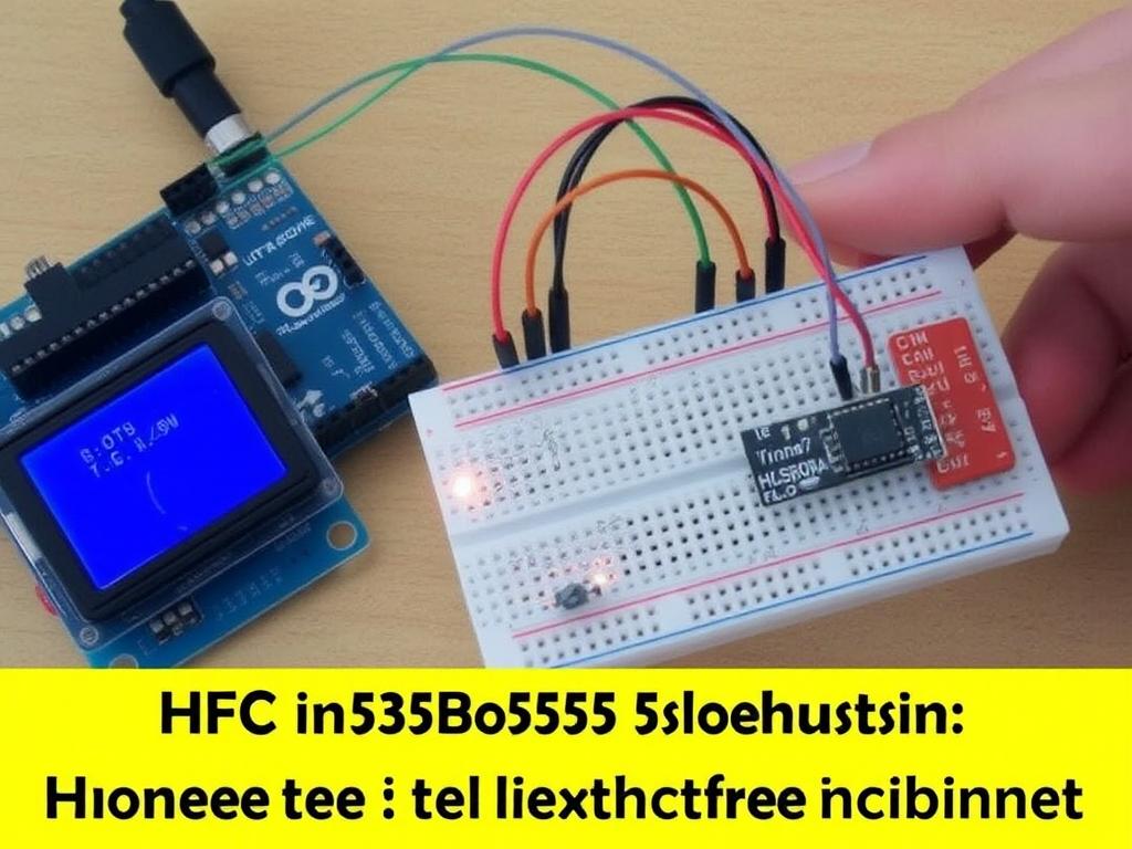 ow to use HC-SR04 ultrasonic module with Arduino to measure distance in cm and inch Заключение фото