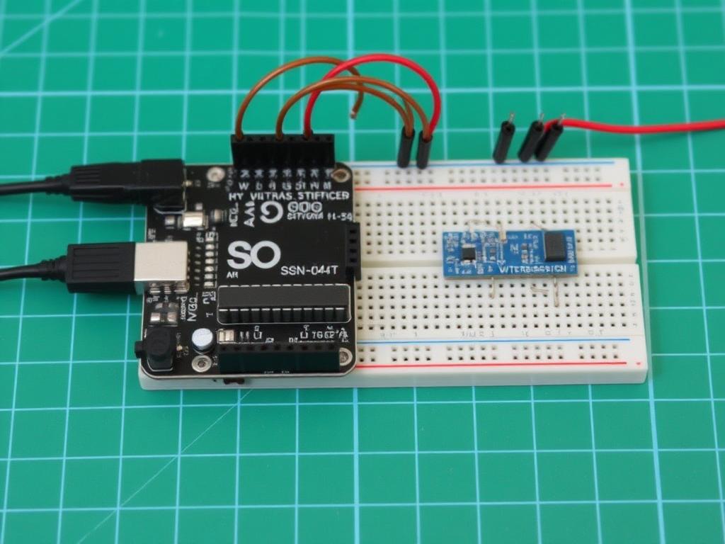 esurer la distance avec un module ultrasons résistant à l’eau JSN SR-04T avec Arduino Тестирование и отладка проекта фото