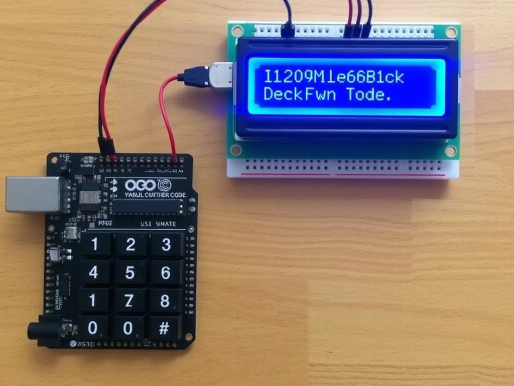 implest Arduino Lock/unlock code/algorithm using Keypad and LCD screen Заключение фото