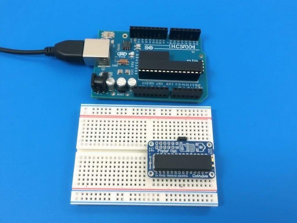 ow to use HC-SR04 ultrasonic module with Arduino to measure distance in cm and inch 1. Робототехника фото